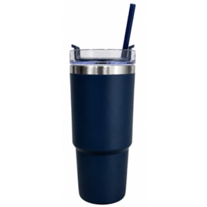 Copo Térmico Life Art 730ml Azul Marinho