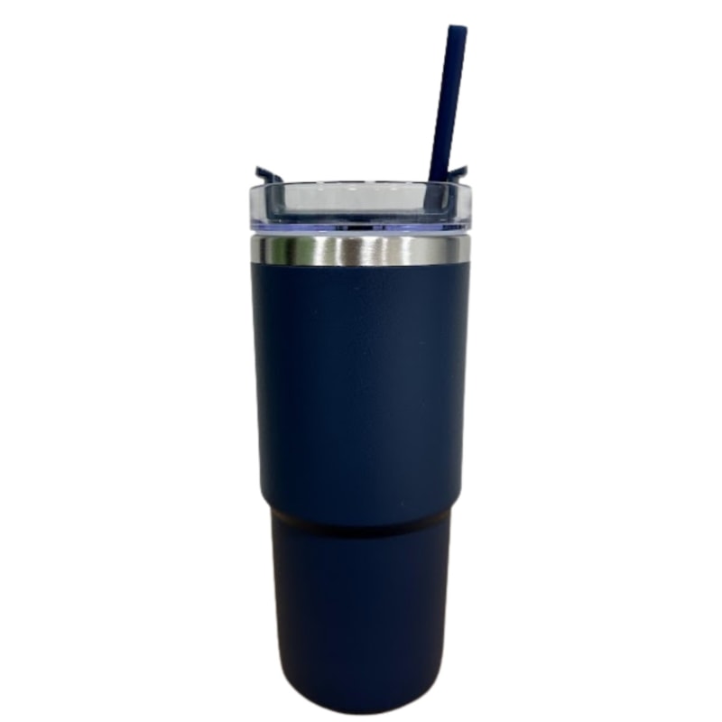 Copo Térmico Life Art 730ml – Azul Marinho