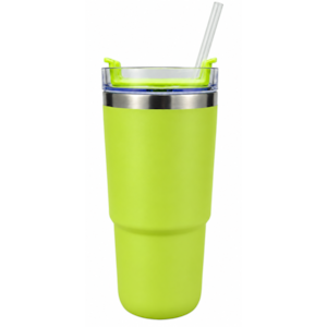 Copo Térmico Life Art 730ml Verde Lima – Mantém Bebidas Quentes e Frias