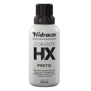 Corante Liquido Hidracor Preto 50ML