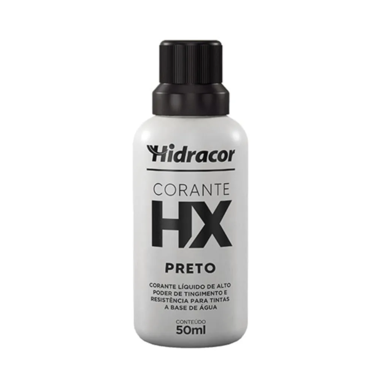 Corante Liquido Hidracor Preto 50ML-9f61d419-75e7-4fd9-9d8b-2b6d3baa99a4