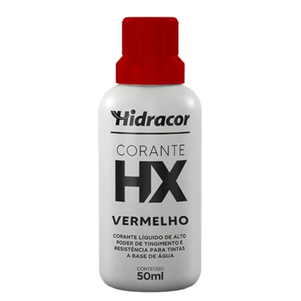 Corante Liquido Hidracor Vermelho 50ML-2967f659-aeaf-4ca2-9b52-5f0766d0c1ec