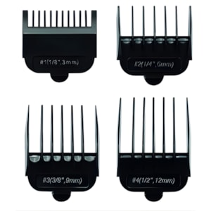 Cortador de Cabelo Mondial Titanium Power CR-09M com Maleta e Acessorios 127V/60HZ Azul/Prata