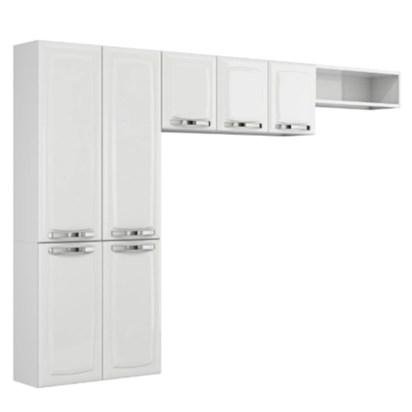 Cozinha Compacta Itatiaia Rose 7 Portas sem Balcao Branco-cdeae8fc-2eee-45cf-9878-335bc094e904