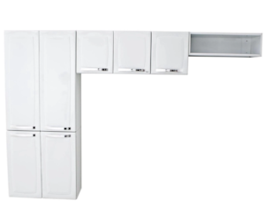 Cozinha Compacta Itatiaia Rose 7 Portas sem Balcao Branco