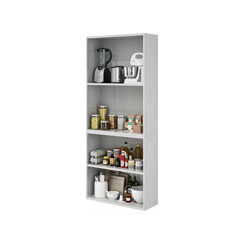 Cozinha Compacta Itatiaia Rose 7 Portas sem Balcao Branco/Preto-ed13373d-2111-4d8c-afe9-de547206993e