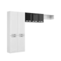 Cozinha Compacta Itatiaia Rose 7 Portas sem Balcao Branco/Preto-8e73aa73-becd-4a3b-90ce-cad5051c5b26