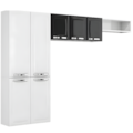 Cozinha Compacta Itatiaia Rose 7 Portas sem Balcao Branco/Preto-49a9839d-0622-4e13-bacf-74aa7095c92f