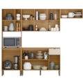 Cozinha Compacta Kits Parana Vert Plus 9 Portas 1 Gaveta Freijo/Soft-f440a2a3-9b63-4fbf-966e-1cc93366913e