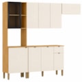 Cozinha Compacta Kits Parana Vert Plus 9 Portas 1 Gaveta Freijo/Soft-ae140d82-8723-4900-8226-88e481be3c0f