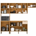 Cozinha Compacta Kits Parana Vert Plus 9 Portas 1 Gaveta Freijo/Soft-c095a4bf-b8c0-4074-8835-51b75ac38f67