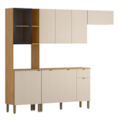 Cozinha Compacta Kits Parana Vert Plus 9 Portas 1 Gaveta Freijo/Soft-c30b2b8e-69a9-481a-888e-eabfd4d9875c