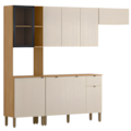 Cozinha Compacta Kits Parana Vert Plus 9 Portas 1 Gaveta Freijo/Soft-0e8e0524-c865-4d24-9a55-217bddfd4102