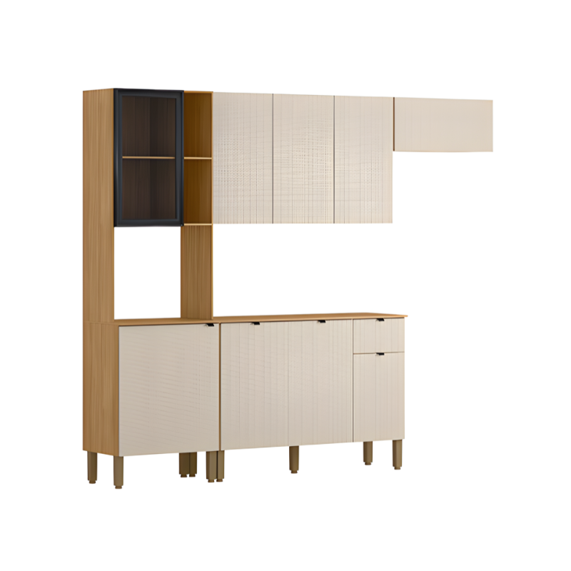 Cozinha Compacta Kits Parana Vert Plus 9 Portas 1 Gaveta Freijo/Soft-7d066a1b-50f8-41c7-ae7d-56c44f3b6614