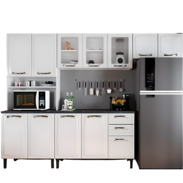 Cozinha Completa Itatiaia New Premium 4 Peças, 12 Portas, com Nicho para Forno, Branco Neve-a87e9c74-c825-4d74-ae8f-f2af9ced85b1