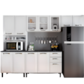 Cozinha Completa Itatiaia New Premium 4 Peças, 12 Portas, com Nicho para Forno, Branco Neve-feeca639-cda1-45c8-99ab-e8cc9ae24ce0