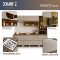 Cozinha Completa Proença 7 Portas 7 Gavetas com Vidro Dp2705rf Nogueira/Nude Prime Tx - Demóbile-e9fff4b3-a7ba-40df-bc6d-f40525db6472