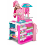 Cozinha Gourmet Magic Toys Infantil Completa Rosa