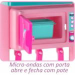 Cozinha Gourmet Magic Toys Infantil Completa Rosa