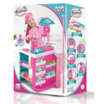 Cozinha Gourmet Magic Toys Infantil Completa Rosa