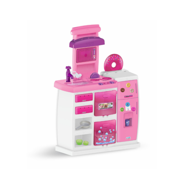Cozinha Infantil Magic Toys Doce Rosa com Acessórios-c2117930-c08a-4d5a-a104-b27aed4e2ff0
