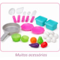Cozinha Infantil Magic Toys Gourmet Rosa com Acessórios-f6d61fc8-d20e-4eff-b8ea-375cff33f090