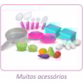 Cozinha Infantil Magic Toys Gourmet Rosa com Acessórios-c9355b1c-7e1e-4325-beee-b58d28c8f1f5