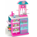 Cozinha Infantil Magic Toys Gourmet Rosa com Acessórios-489872ff-fb91-4b79-9c9d-71b609efc80a