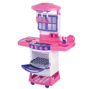 Cozinha Infantil Magic Toys Mágica Rosa com Acessórios