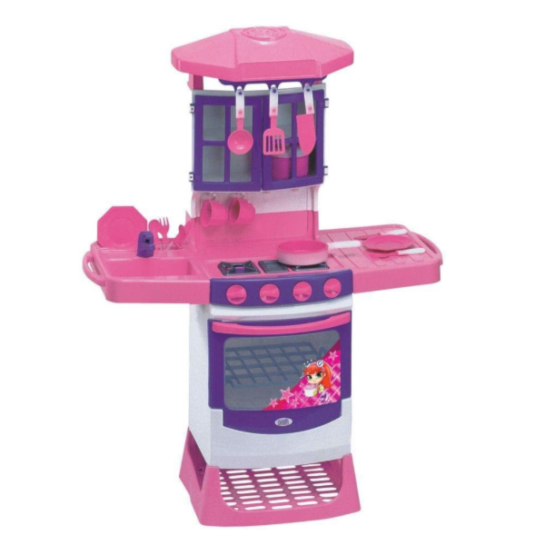 Cozinha Infantil Magic Toys Mágica Rosa com Acessórios-d24b7a1a-bae6-41ce-8c64-a3731819d1b7