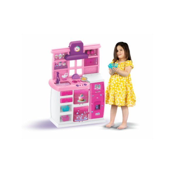 Cozinha Infantil Magic Toys Master Rosa com Acessórios-b75dec00-ab11-42af-a61c-8ae36a658e4a