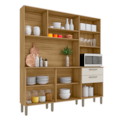 Cozinha Kits Parana Ferrara 6 Portas 2 Gavetas Freijo/Soft-dfb525c7-7590-4d00-9722-7f8bed2928b9