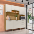 Cozinha Kits Parana Ferrara 6 Portas 2 Gavetas Freijo/Soft-b7135005-7e55-44a1-8888-ef08992fc36d