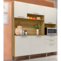 Cozinha Kits Parana Ferrara 6 Portas 2 Gavetas Freijo/Soft-08c1de4d-94b2-4aa0-a520-292e6146fedf
