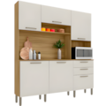 Cozinha Kits Parana Ferrara 6 Portas 2 Gavetas Freijo/Soft-36edc821-5a76-42b8-82a9-11f515bfd467