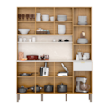 Cozinha Kits Parana Slow 8 Portas 1 Gaveta Freijo/Artico/CP Riscatto Freijo-98f70d2d-68b5-4391-b70d-a686f3f60cec