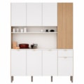 Cozinha Kits Parana Slow 8 Portas 1 Gaveta Freijo/Artico/CP Riscatto Freijo-efe12583-a226-440c-940a-9c7a8edbf94f