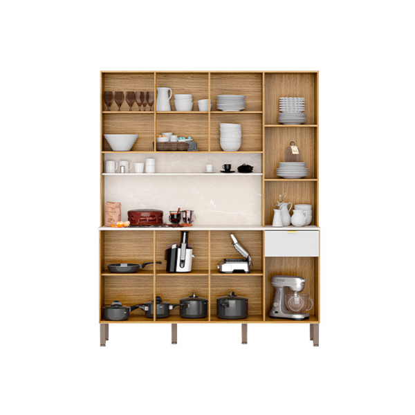 Cozinha Kits Parana Slow 8 Portas 1 Gaveta Freijo/Artico/CP Riscatto Freijo-e75c8799-60d4-4bf8-896e-cb0f566fe8c5