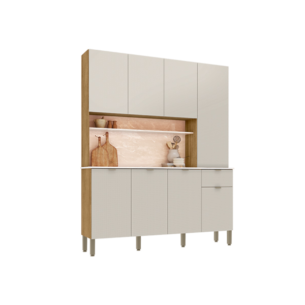 Cozinha Kits Parana Slow 8 Portas 1 Gaveta Freijo/Soft-bd8f229e-5dff-47fb-8ee4-5d1e4a592641