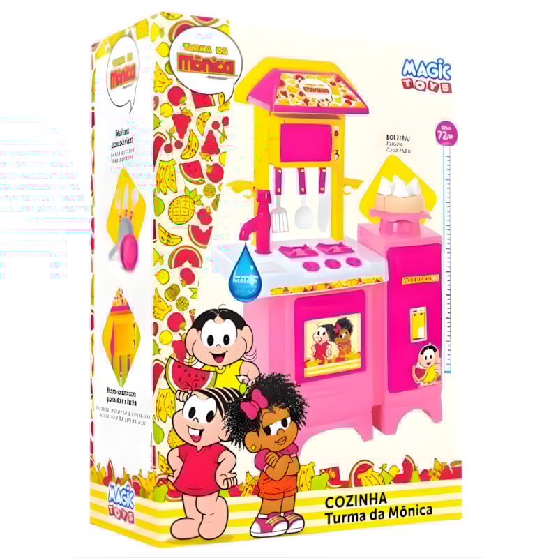 Cozinha Magic Toys Completa Turma da Monica-8244f4c8-232d-4540-b340-e1de0cfb2e17