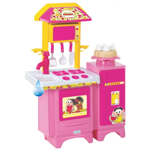 Cozinha Magic Toys Completa Turma da Monica-eea746a0-d036-48a5-a1aa-238997be7107
