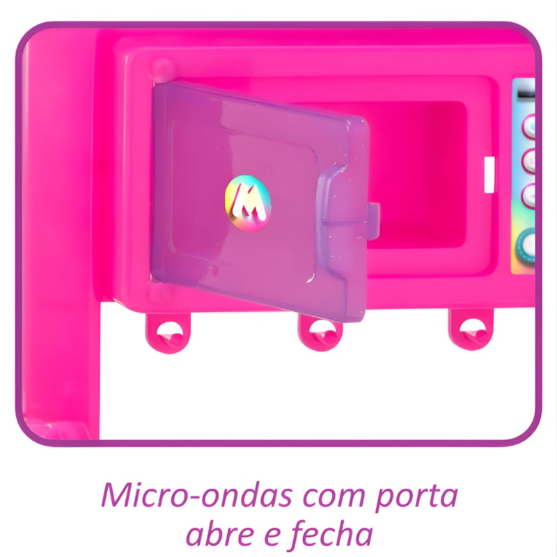 Cozinha Magic Toys Completa Unicornio com Agua Rosa-fad02d05-3de7-4808-b56c-5ffd7f4ba301
