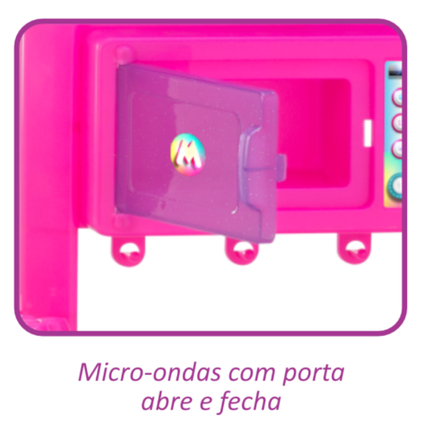 Cozinha Magic Toys Completa Unicornio com Agua Rosa-990cd038-304c-4eaa-a221-773709c01e9a