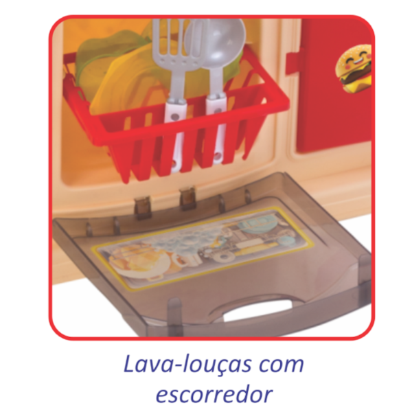 Cozinha Magic Toys Master Vermelho-0d73cfcf-f907-4edd-87de-e47d317690bb