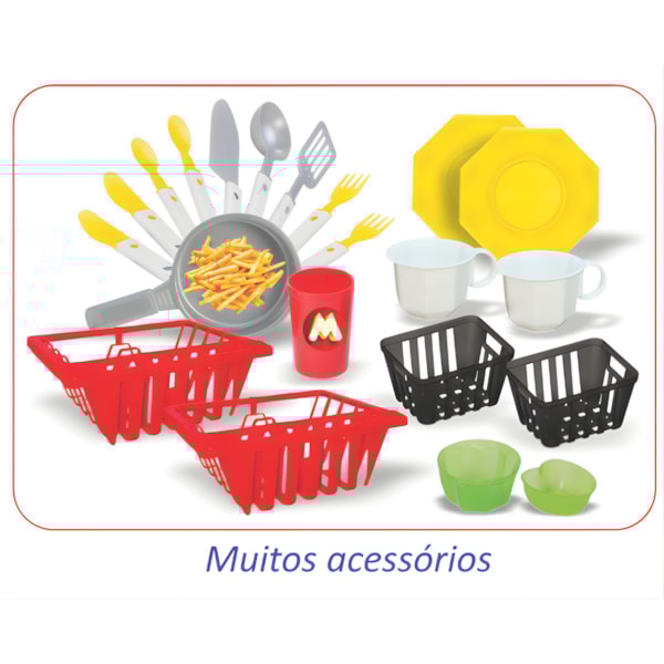 Cozinha Magic Toys Master Vermelho-a9f0cabb-9ee4-42ea-8859-a2bd30273083