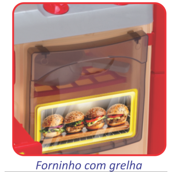 Cozinha Magic Toys Master Vermelho-c63df0de-85fd-4c2d-9469-0ce68076e4a8