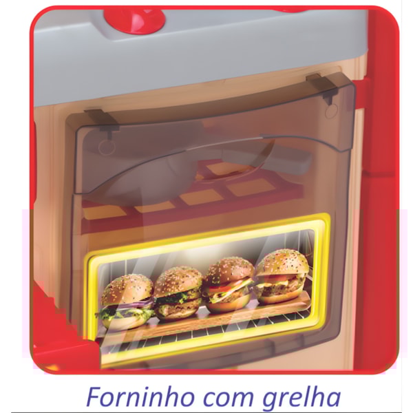 Cozinha Magic Toys Master Vermelho-8fa97431-a5fa-459c-b225-c7b26cf7811b