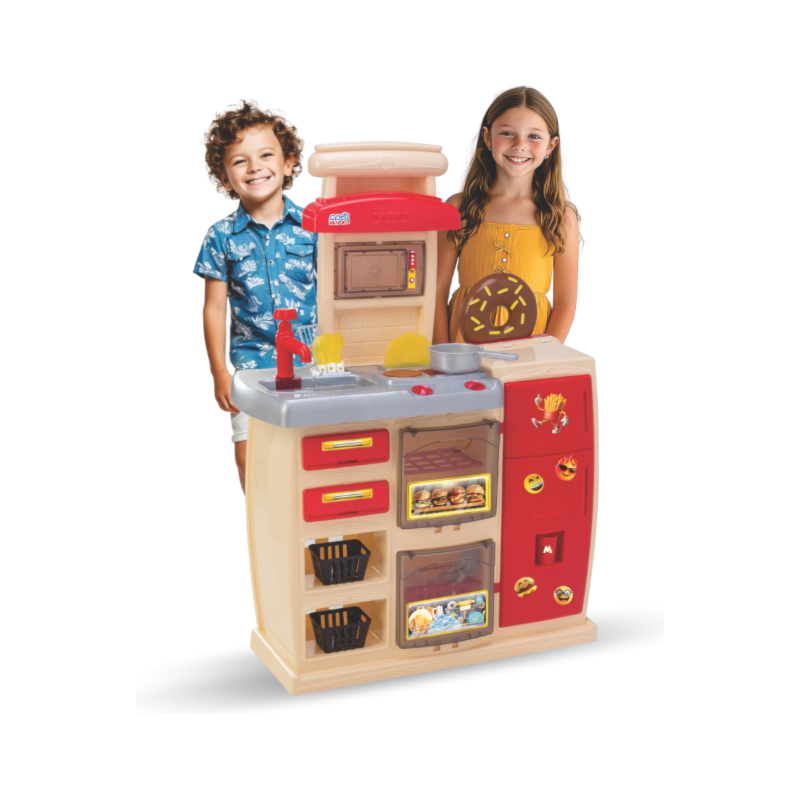 Cozinha Magic Toys Master Vermelho
