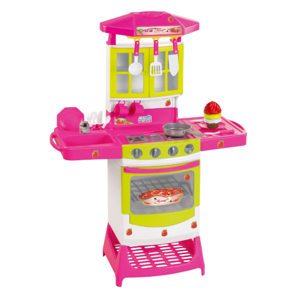 Cozinha Magic Toys Moranguita com Acessorios Rosa-71aff8f8-7161-4ab2-8a36-a759e994f872