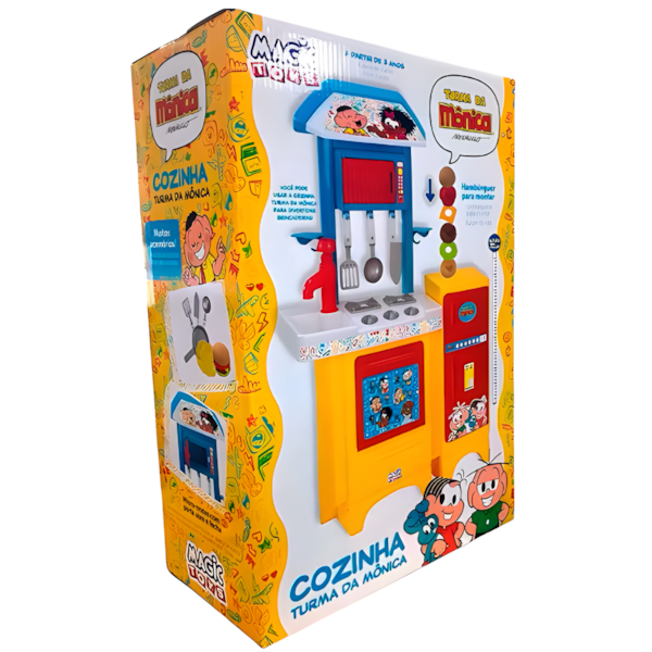 Cozinha Magic Toys Turma Da Monica Sem Agua Azul-8453b158-cc1a-4bde-9596-108c69db0757
